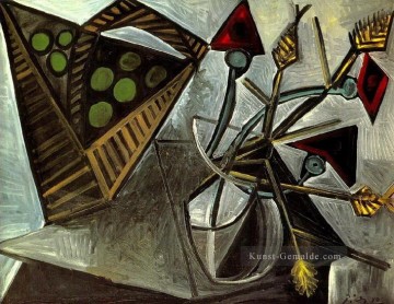  picasso - Stillleben au panier Früchte 1942 kubist Pablo Picasso
